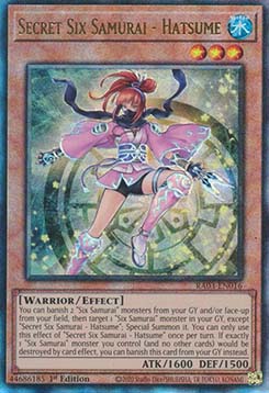 Secret Six Samurai Hatsume (V.7 Ultimate Rare) 