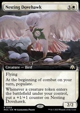 Nesting Dovehawk - Commander March of the Machine Extras 