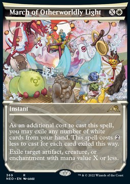 March of Otherworldly Light (V.1) - Kamigawa Neon Dynasty Extras 