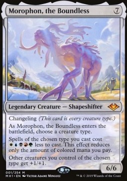 Morophon the Boundless - Innistrad Midnight Hunt Promos 