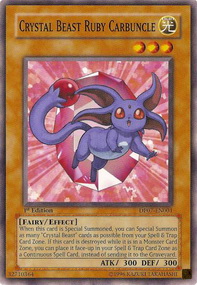 Crystal Beast Ruby Carbuncle 