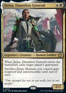 Jirina Dauntless General - March of the Machine The Aftermath 