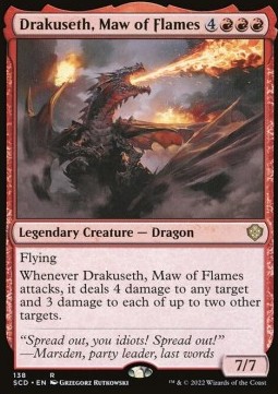 Drakuseth Maw of Flames - Starter Commander Decks 
