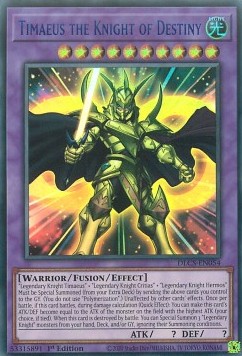 Timaeus the Knight of Destiny (V.2 - Ultra Rare) 