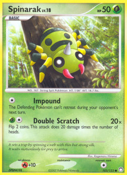 Spinarak Lv.18 