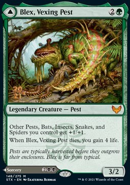Blex Vexing Pest Search for Blex - Strixhaven School of Mages Promos 