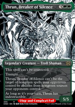 Thrun Breaker of Silence (V.2) - Phyrexia All Will Be One Extras 