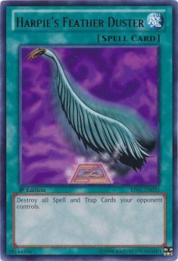 Harpie's Feather Duster (V.1 - Rare) 