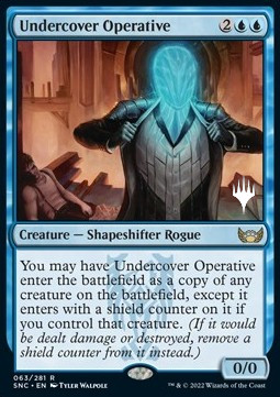 Undercover Operative (V.2) - Streets of New Capenna Promos 