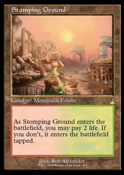 Stomping Ground (V.2) - Ravnica Remastered Extras 