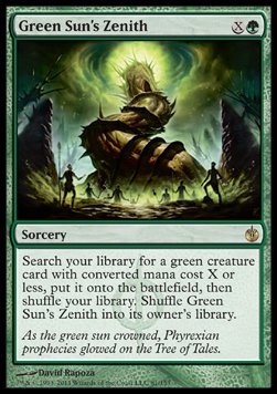 Green Suns Zenith - Mirrodin Besieged 