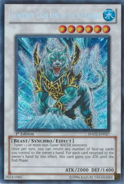 Dewloren, Tiger King of the Ice Barrier 
