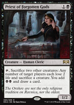 Priest of Forgotten Gods - Ravnica Allegiance 