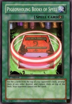 Pigeonholing Books of Spell 