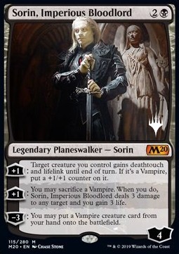 Sorin Imperious Bloodlord (V.1) - Core 2020 Extras 