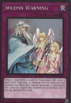Solemn Warning 