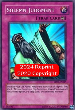 Solemn Judgment (V.2 Super Rare) 