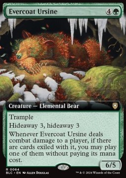 Evercoat Ursine - Commander Bloomburrow Extras 