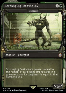 Tarmogoyf (V.1) - Universes Beyond Fallout Extras 