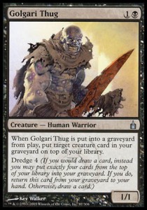 Golgari Thug - Ravnica City of Guilds 