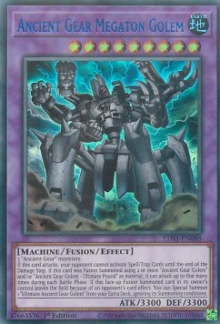 Ancient Gear Megaton Golem (V.1 - Ultra Rare) 