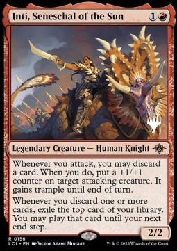 Inti Seneschal of the Sun (V.2) - The Lost Caverns of Ixalan Promos 
