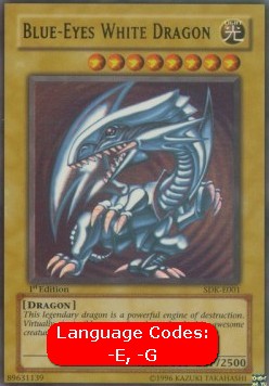 Blue-Eyes White Dragon (V.1 - Ultra Rare) 