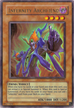 Infernity Archfiend (V.1 - Ultra Rare) 
