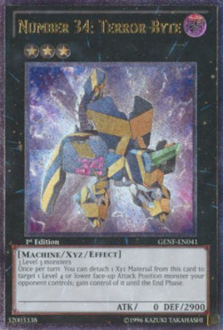 Number 34: Terror-Byte (V.2 - Ultimate Rare) 