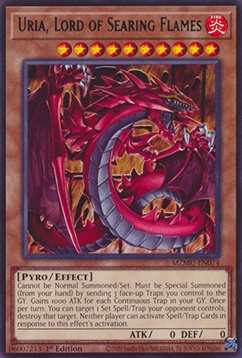Uria Lord of Searing Flames (V.2 Rare) 