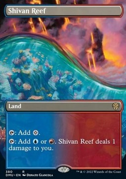 Shivan Reef - Dominaria United Extras 