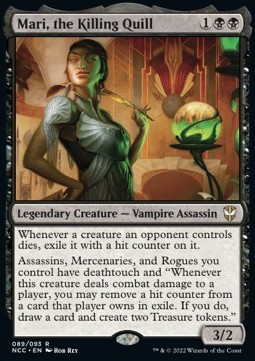 Mari the Killing Quill - Commander Streets of New Capenna 