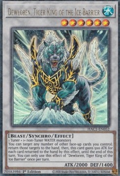 Dewloren, Tiger King of the Ice Barrier 