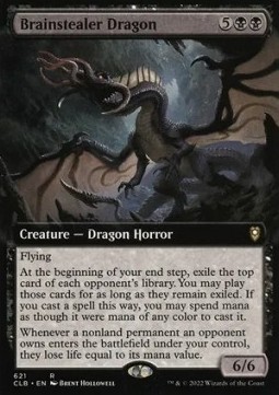 Brainstealer Dragon (V.2) - Commander Legends Battle for Baldurs Gate Extras 