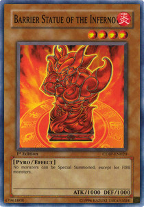 Barrier Statue of the Inferno 