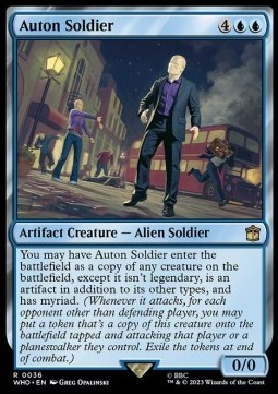 Auton Soldier - Universes Beyond Doctor Who 