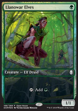Llanowar Elves - Open House Promos 