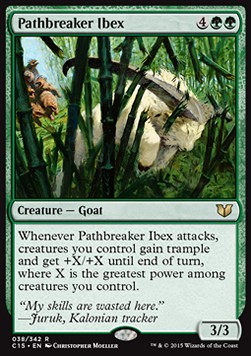 Pathbreaker Ibex - Commander 2015 