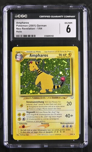 Ampharos - NR 1 - German - CGC 6 