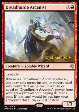 Dreadhorde Arcanist - War of the Spark Extras 