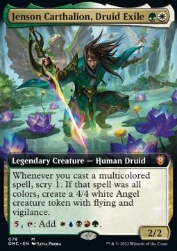 Jenson Carthalion Druid Exile - Commander Dominaria United Extras 