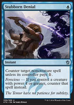 Stubborn Denial - Khans of Tarkir 