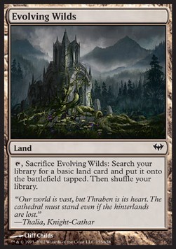 Evolving Wilds - Dark Ascension 