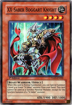 XX-Saber Boggart Knight (V.1 - Super Rare) 