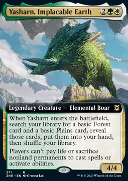 Yasharn Implacable Earth - Zendikar Rising Extras 
