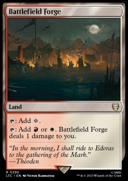 Battlefield Forge - Commander The Lord of the Rings Tales of Middle earth 