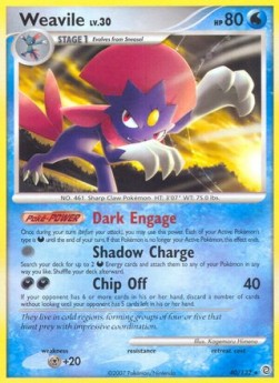 Weavile Lv.30 