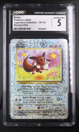 Eevee - LC01 74 - English - CGC 5 