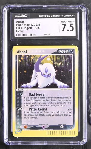 Absol - DR 1 - English - CGC 7.5 