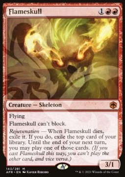 Flameskull (V.3) - Adventures in the Forgotten Realms Promos 